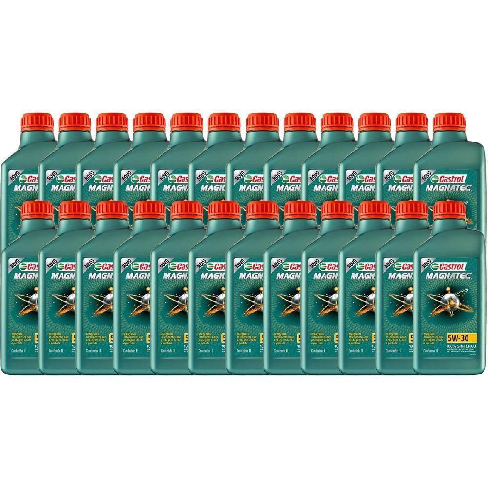 Óleo Sintético 5W30 Magnatec Com 24 Unidades 3434565 Castrol