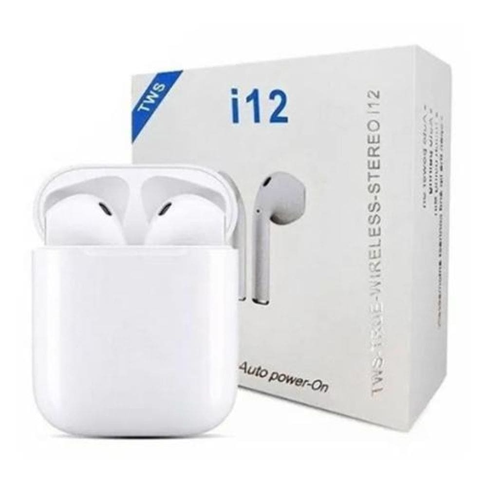 Fone De Ouvido Bluetooth 5.0 I12 Tws Com Microfone