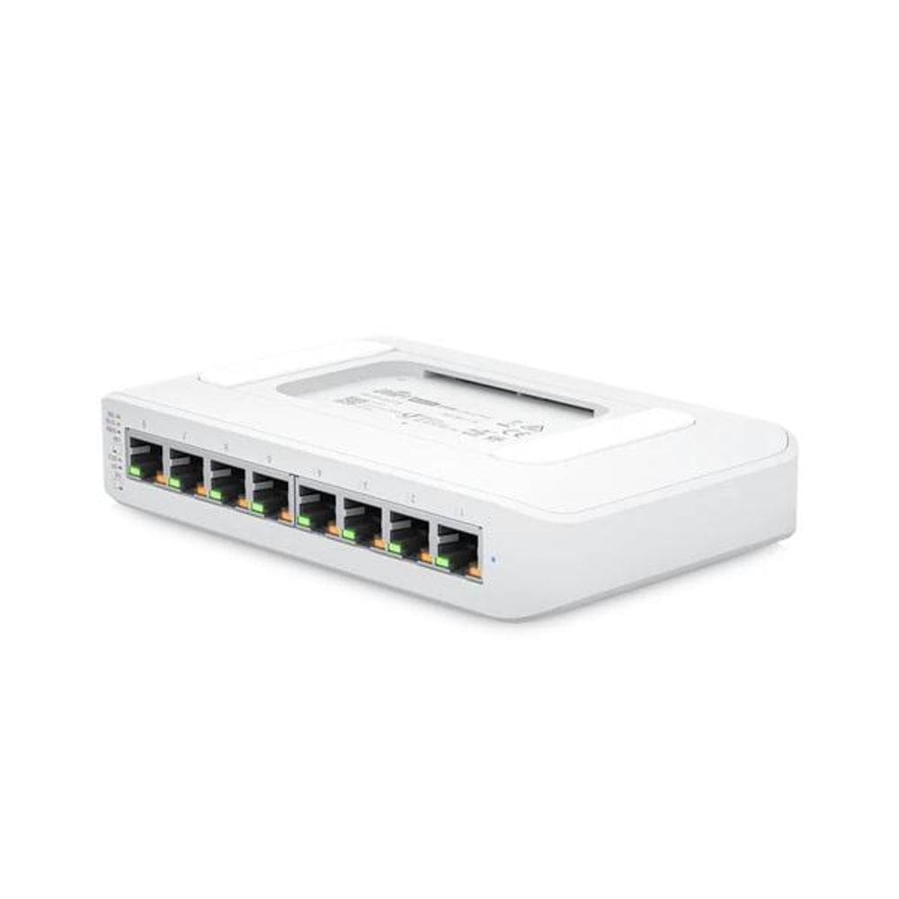 Switch Ubiquiti 8 Portas Gigabit Usw-Lite-8-Poe-Br Unifi Poe