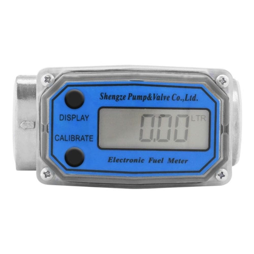 Medidor Digital Fluxo Água Diesel Produto Químicos Líquidos