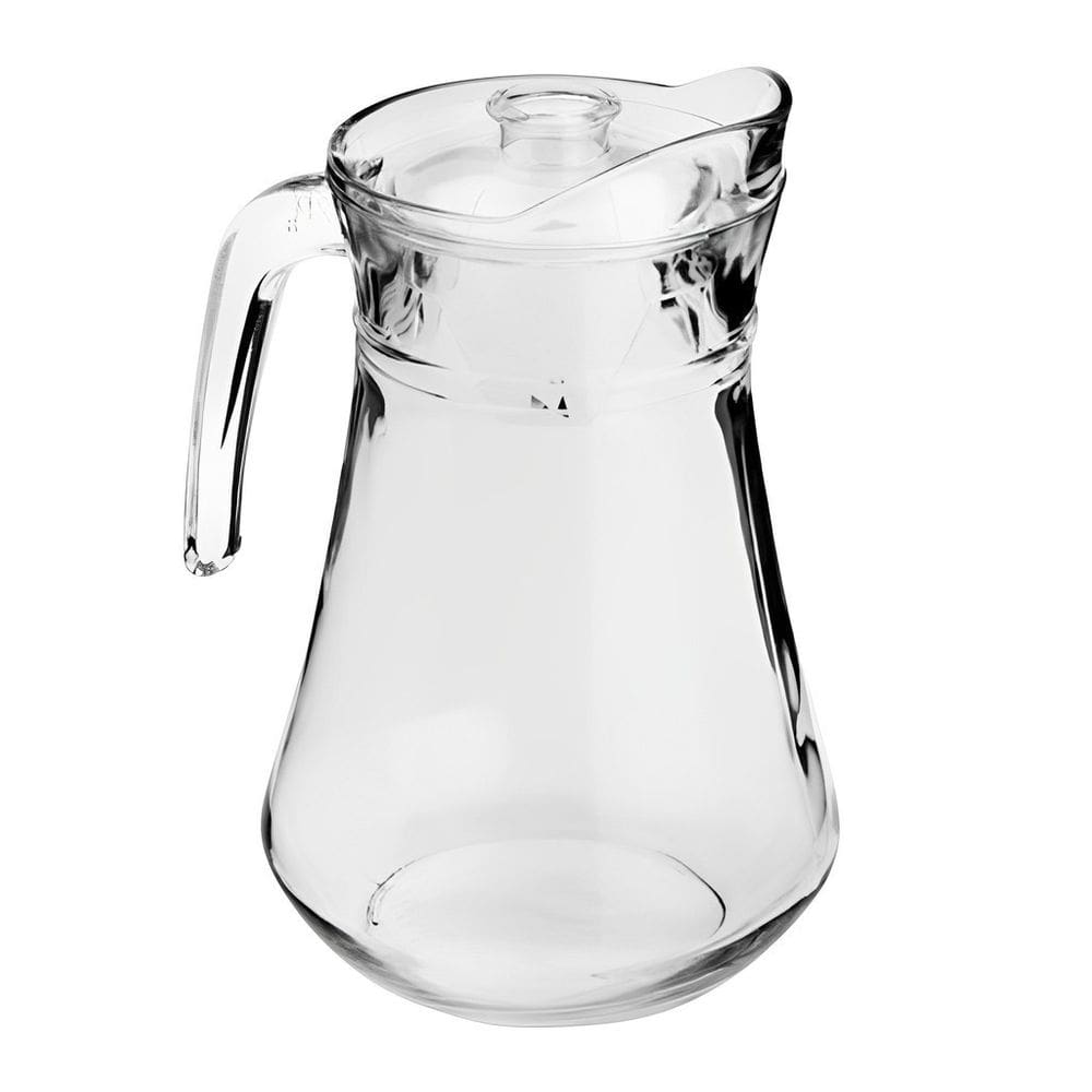 Jarra de Vidro Transparente Safira P/ Água, Suco e Refrigerante 1600ml