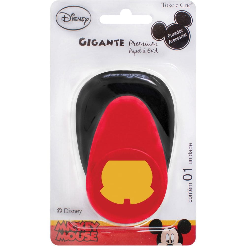 Toke E Crie Furador para papel gigante Mickey Shorts