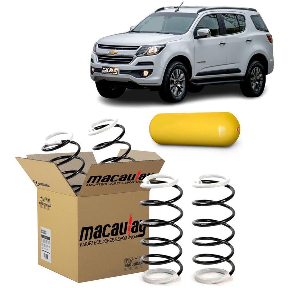 Par De Molas Gnv Traseira Gm Trailblazer Pos 2016