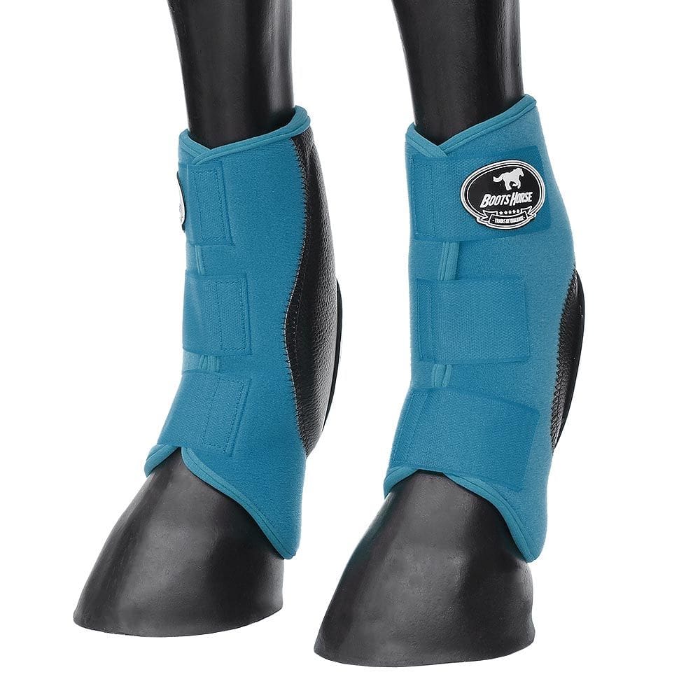 Skid Boot Médio para Cavalo Azul Boots Horse 29143