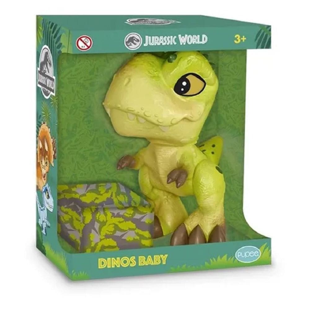 Dinossauro T-Rex Jurrassic World Dino baby 1460 - Pupee