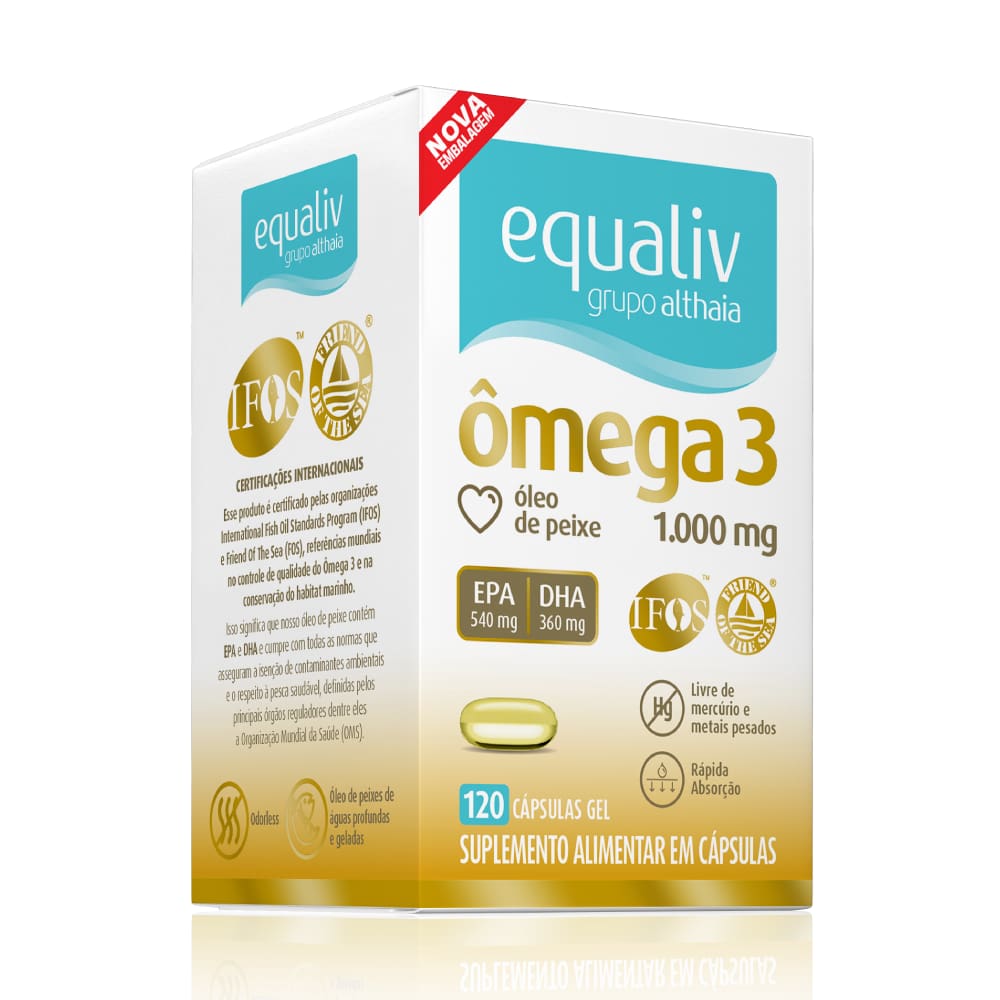 Ômega 3 - 120 Cápsulas