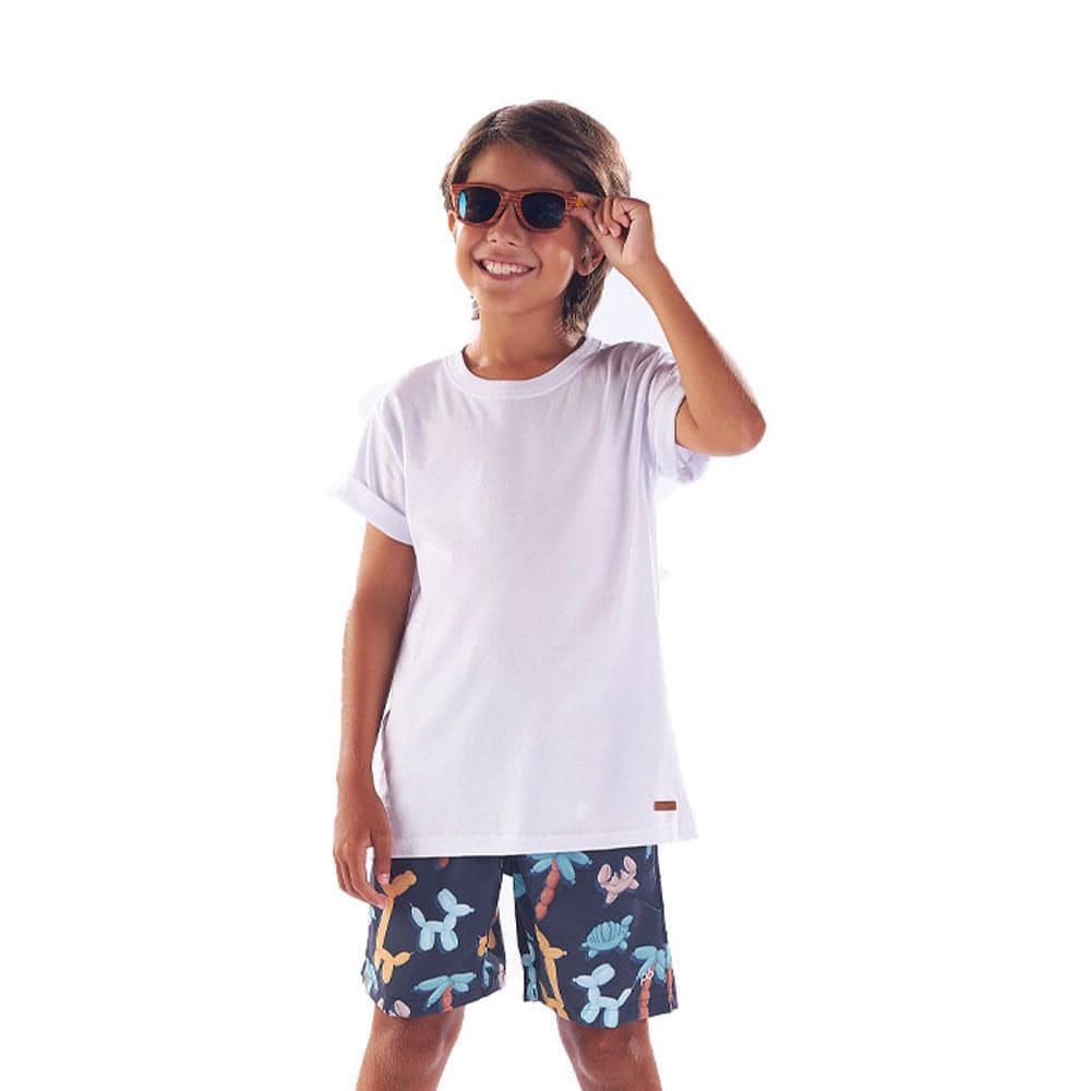 Shorts -  Sublimado Marinho  - 48864-750