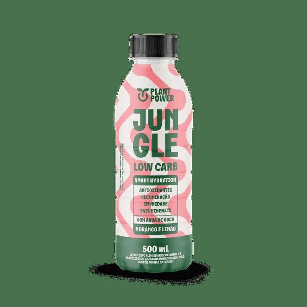 Bebida Isotônica Low Carb Morango e Limão Jungle 500ml