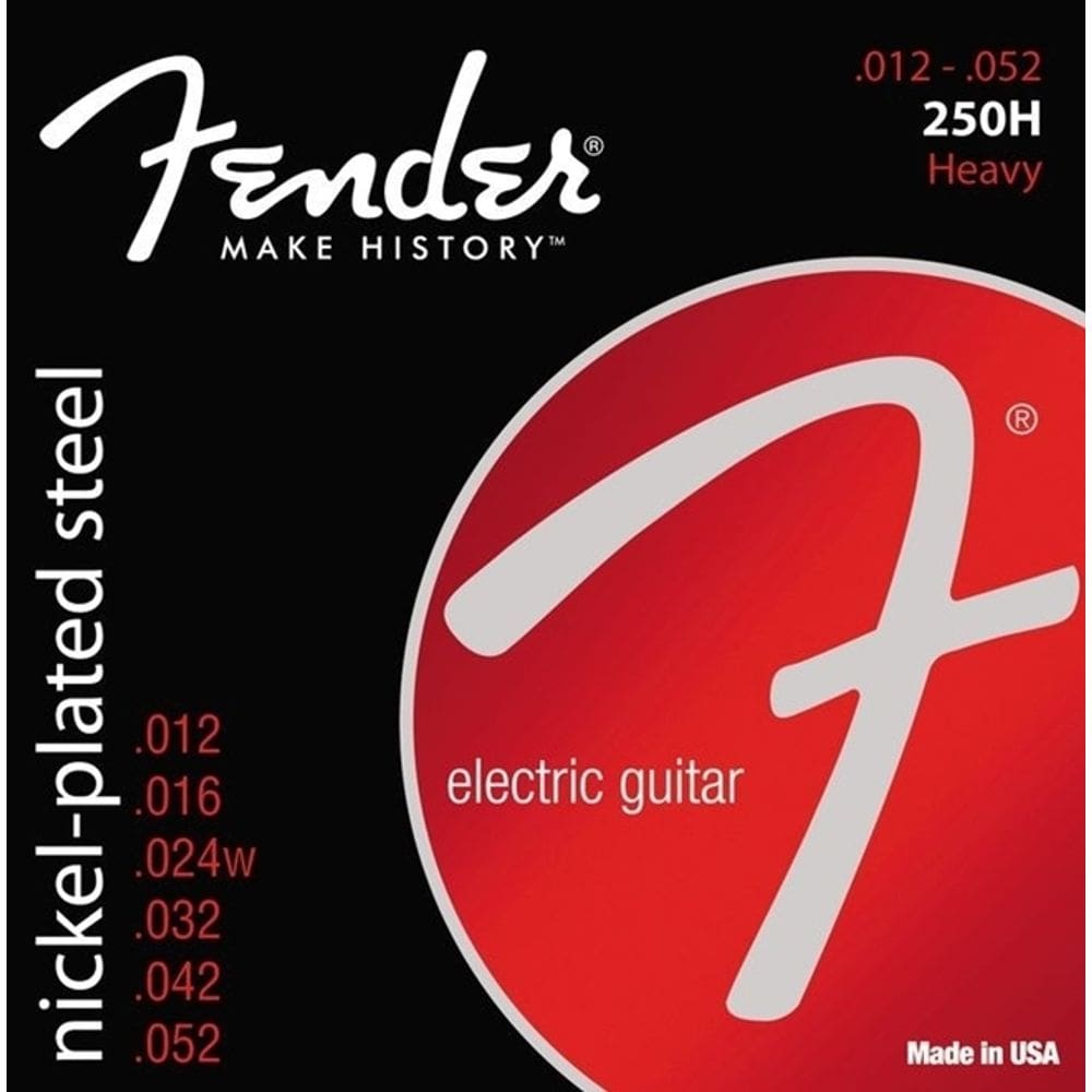 Encordoamento Super 250 para Guitarra 012 - FENDER
