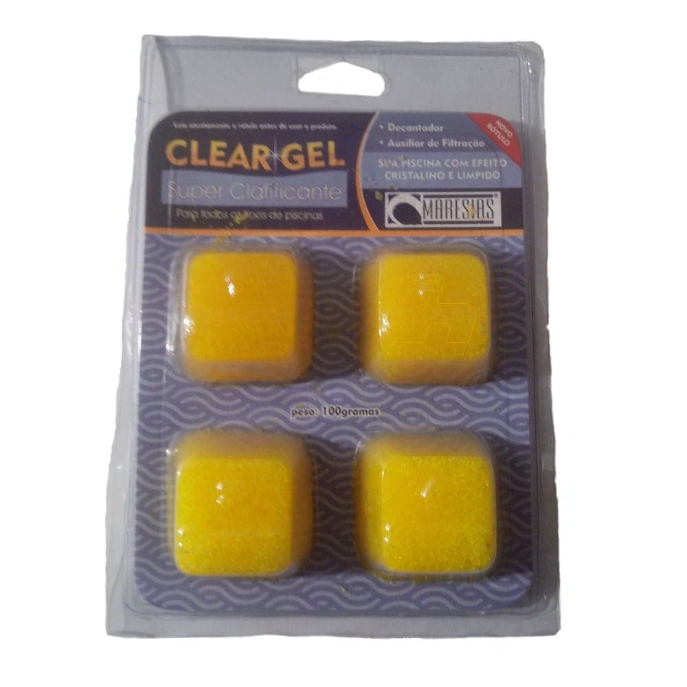 Clear Gel Clarificante Piscinas Auxiliar de Filtração