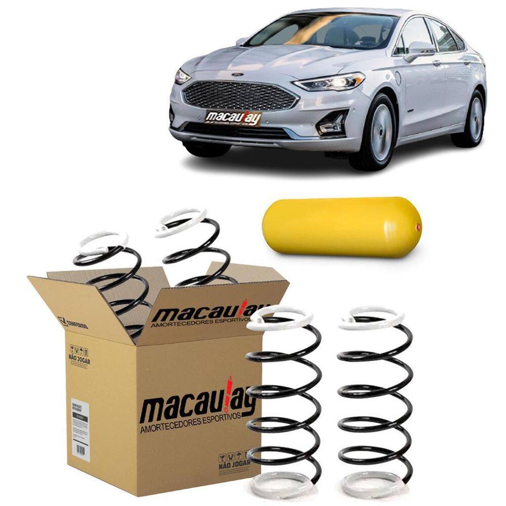 Par De Molas Gnv Traseira Ford Fusion Pos 2012