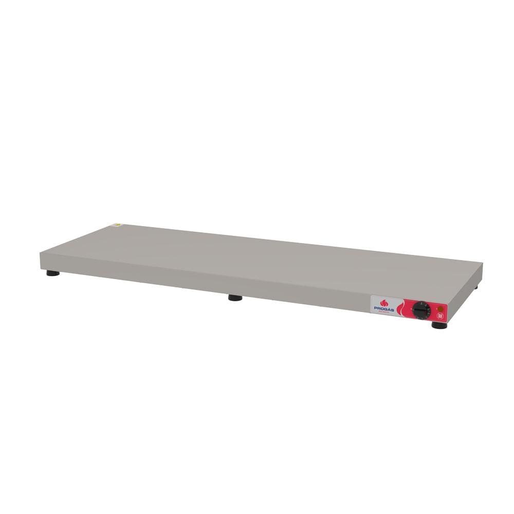 Pista Quente Mesa Aquecida Placa de Aquecimento de Alimentos Inox Elétrica 130cm Prmaq13 220v Progás