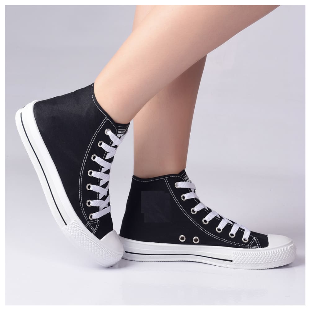 Tenis Feminino Botinha Cano Medio Casuall Moda Leve Star