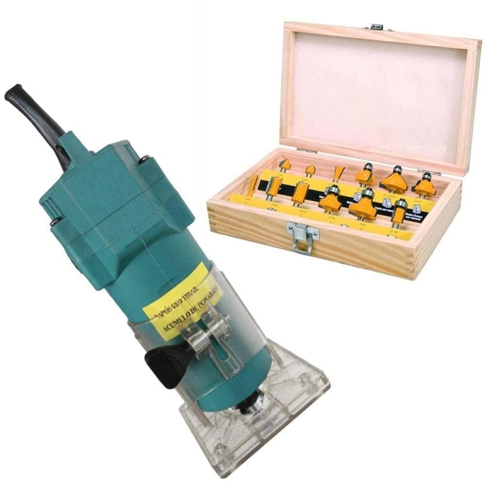Tupia Manual 110 350W Com Jogo De Fresa