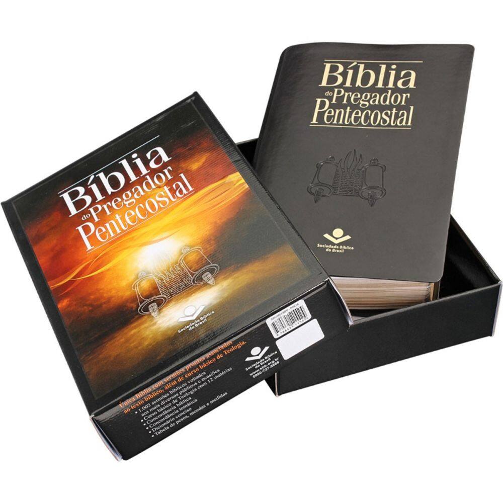Bíblia do Pregador Pentecostal Luxo