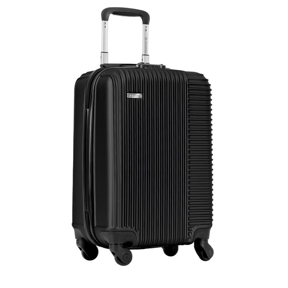 Mala De Bordo 10Kg Premium Sestini 360 Classy 20 - Preto