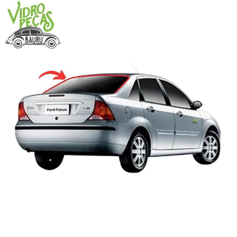 Borracha Vidro Traseiro Vigia Ford Focus Sedan Ate 2009 Pvc