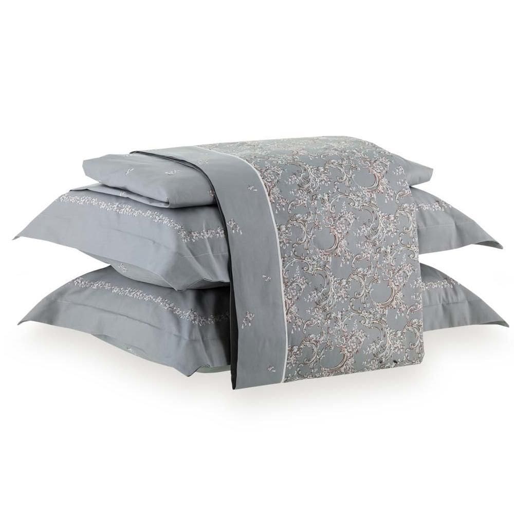 Jogo De Cama Queen Kacyumara Satinee Magany 4 Peças 300 Fios