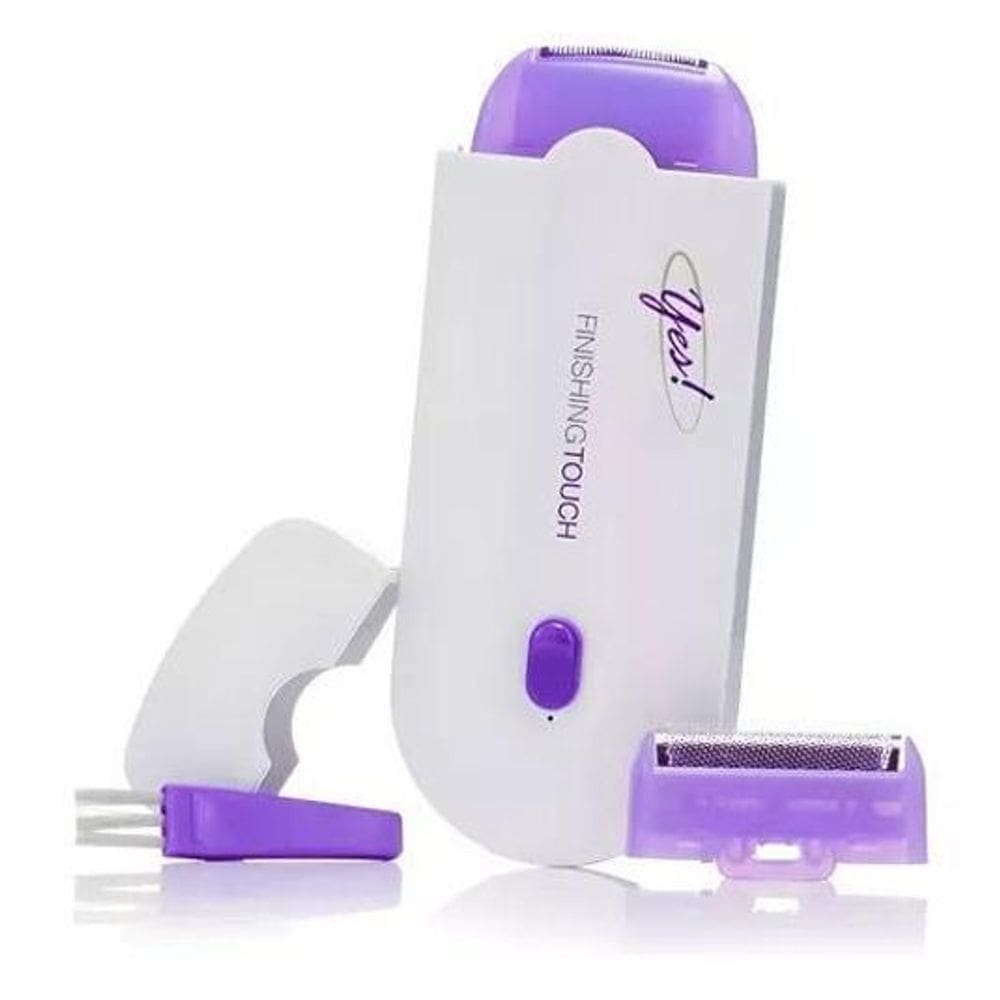 Elegância Em Movimento: Mini Depilador Portátil 2 Ponteiras