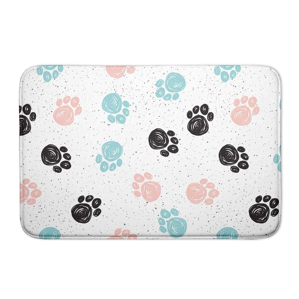 Tapete De Porta Pet Emborrachado E Decorativo