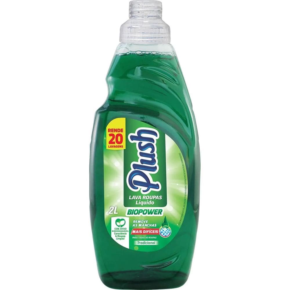 Lava Roupas Liquido Biopower Tradicional Plush 2L