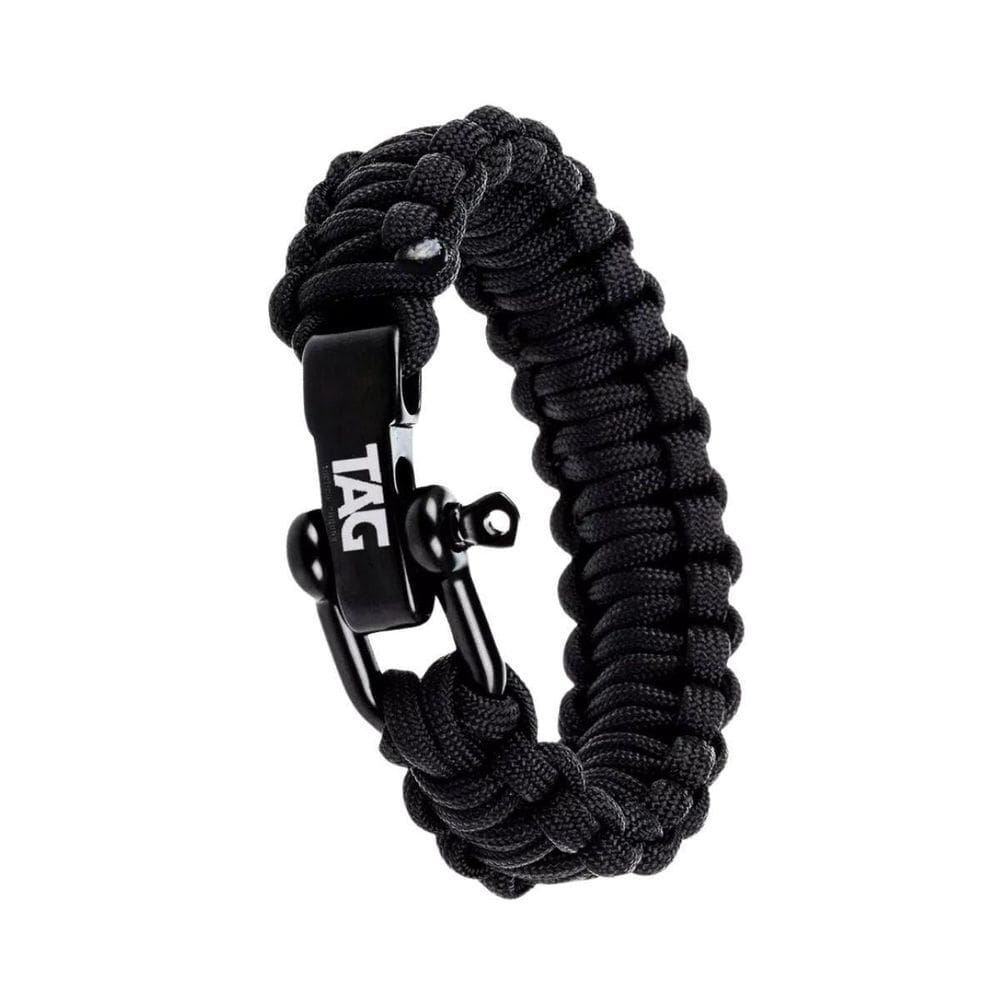 Pulseira Bracelete Paracord De Sobrevivência Ntk Cord Ak Tag