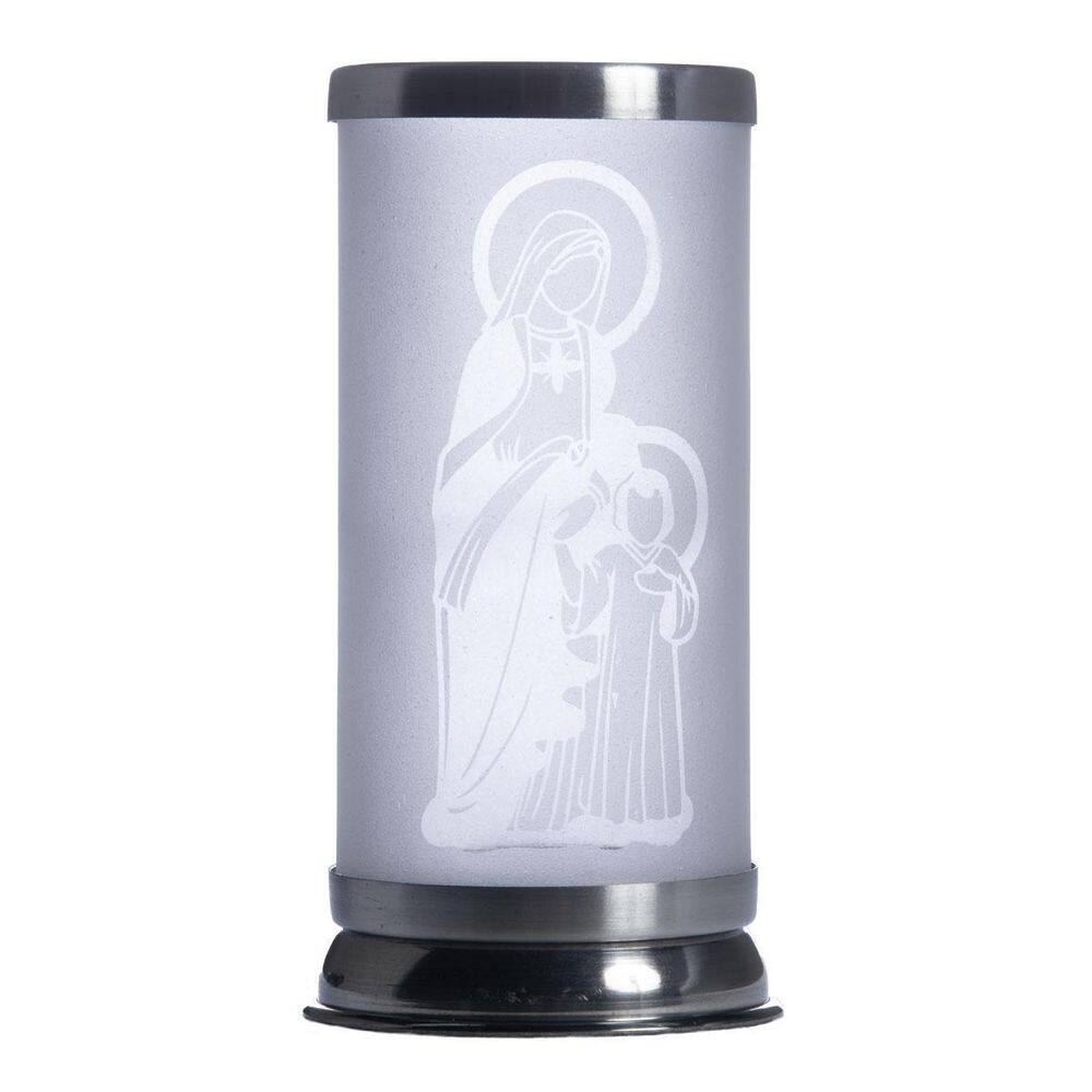 Cúpula Porta Vela Maria Passa Na Frente Vidro Jateado