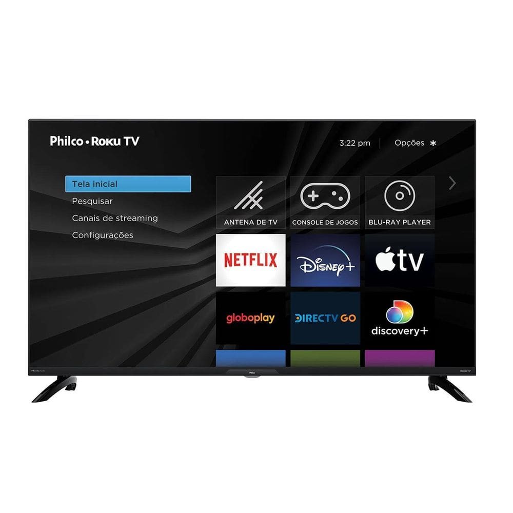 Smart Tv 40 Philco Led Ptv40G7Pr2Csblf Roku Tv Dolby Audio