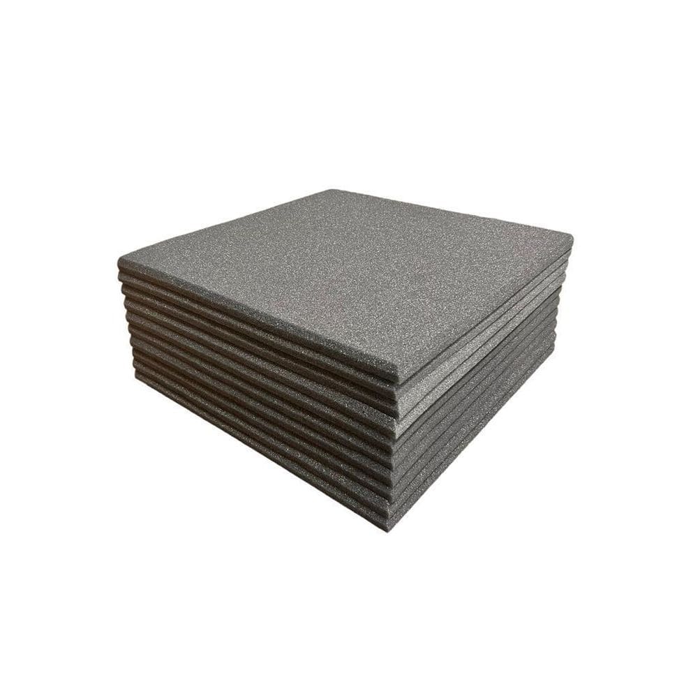 Espuma Acústica 50 X 50 X 2Cm Lisa - 32 Placas Anti Chamas