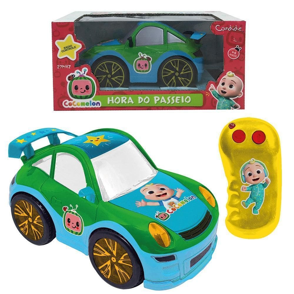 Veiculo Cocomelon - Rc 3 Func Pilhas