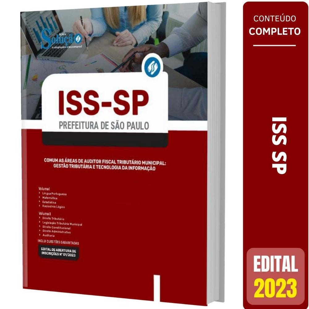 Apostila Iss Sp - Comum Auditor Fiscal Tributário Municipal