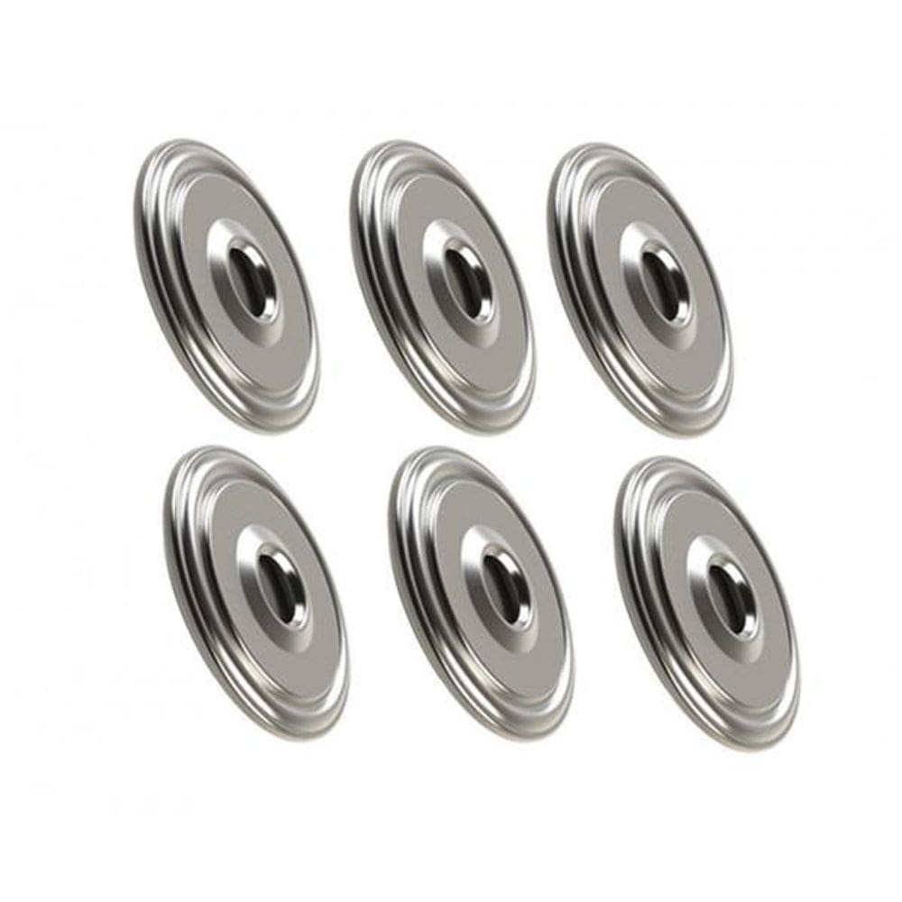 6 Dispositivos De Retorno Inox Encaixe 60Mm Para Piscina