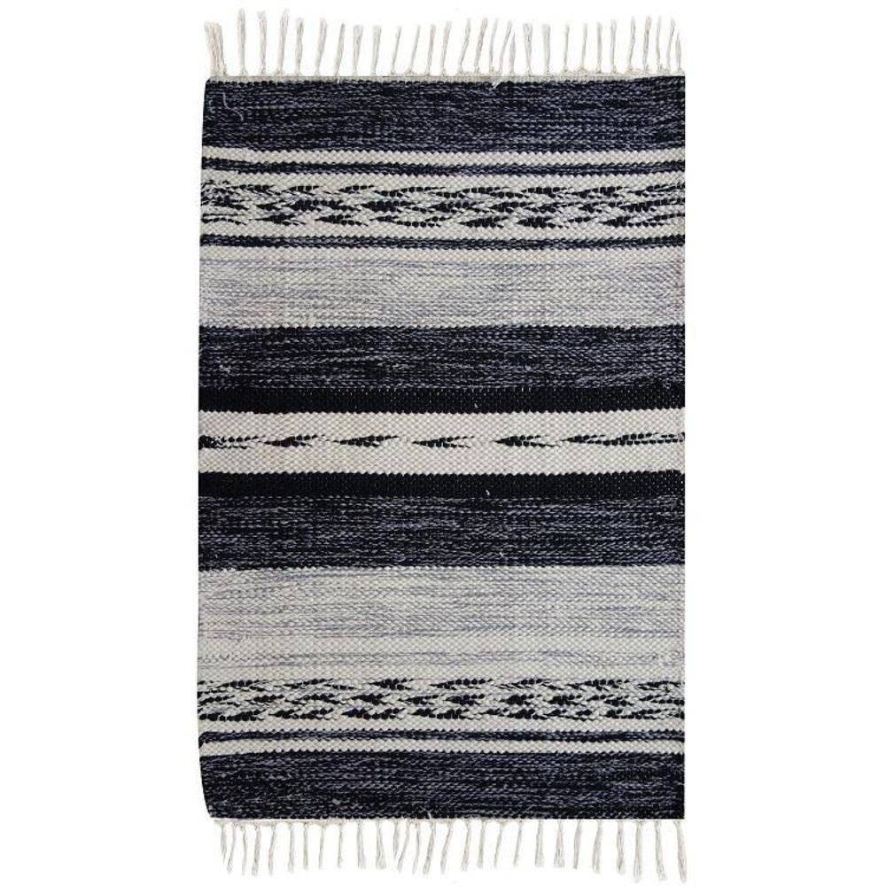 Tapete Kilim Raipur 50X70 Cinza Unico