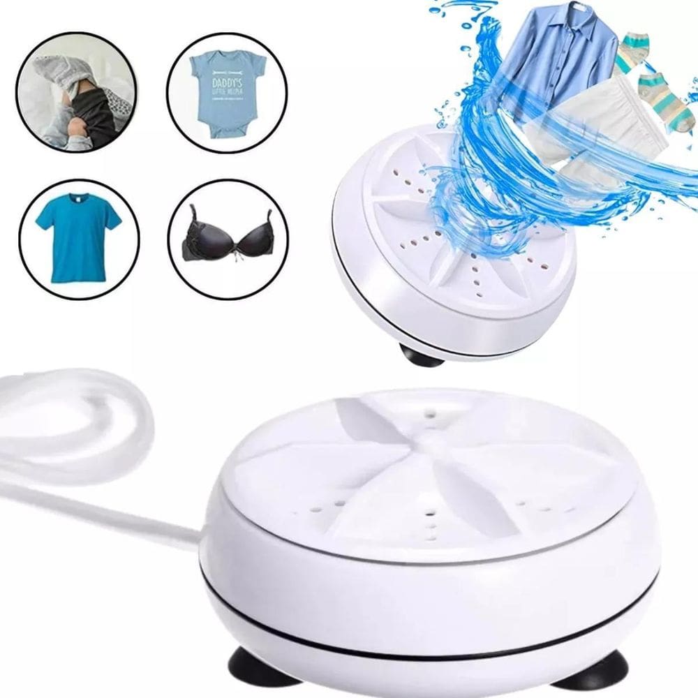 Mini Maquina De Lavar Roupa Intima Portátil Para Viagens