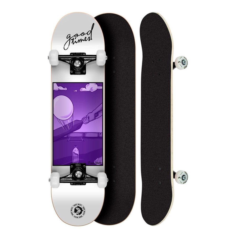 Skate Montado Cisco 8.0 Truck 129Mm Rodas 51Mm Abec 7 - Séri