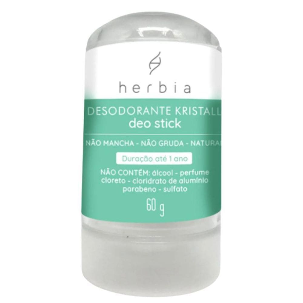 Desodorante Kristal Deo Stick Herbia 60G