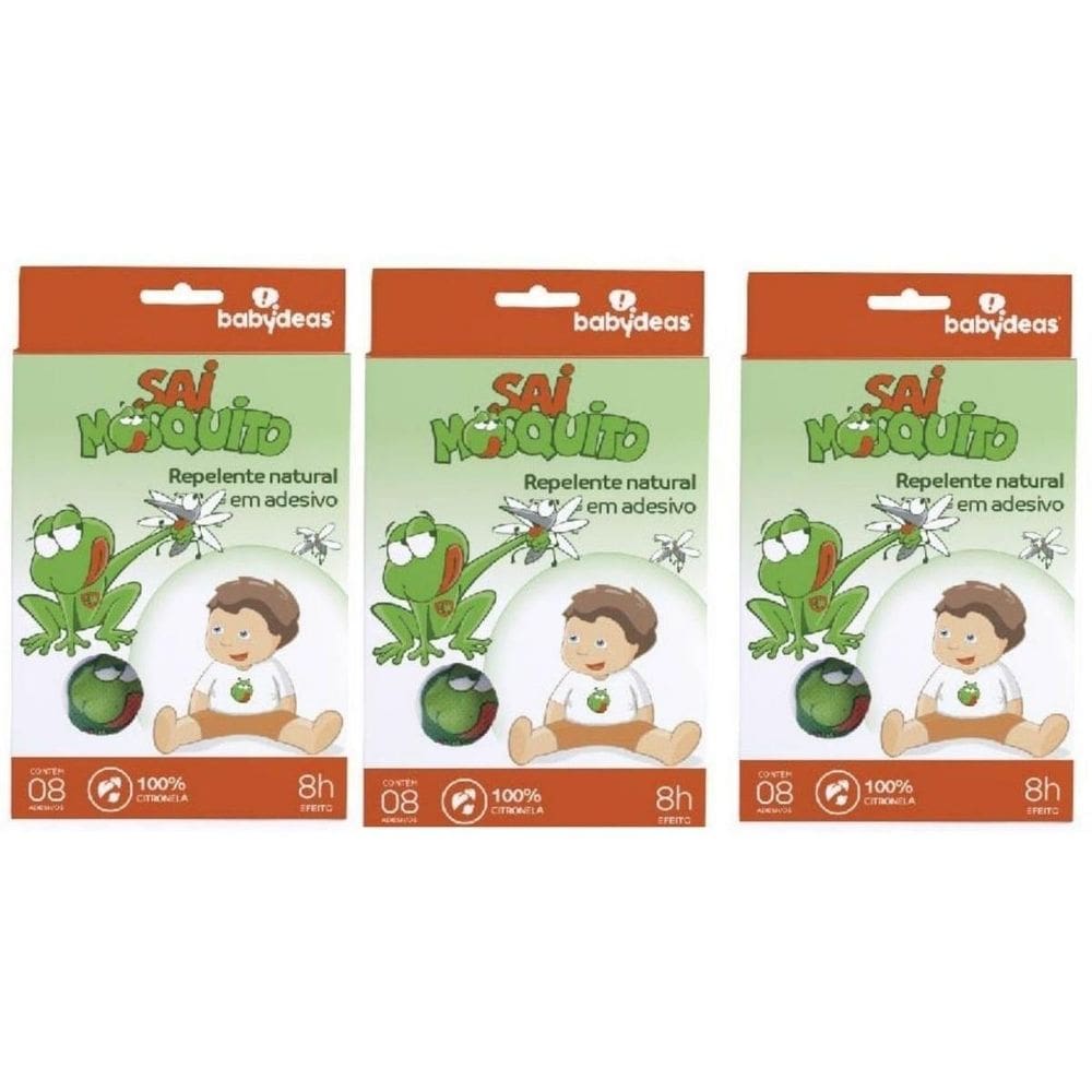 Pós Picada Adesivo Natural 3 Caixas Alívio De Coceira Picada