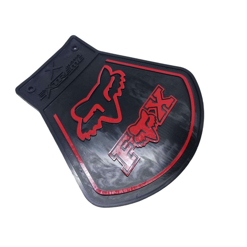 Parabarro Lameira Esporte Moto Universal Vermelho Extreme