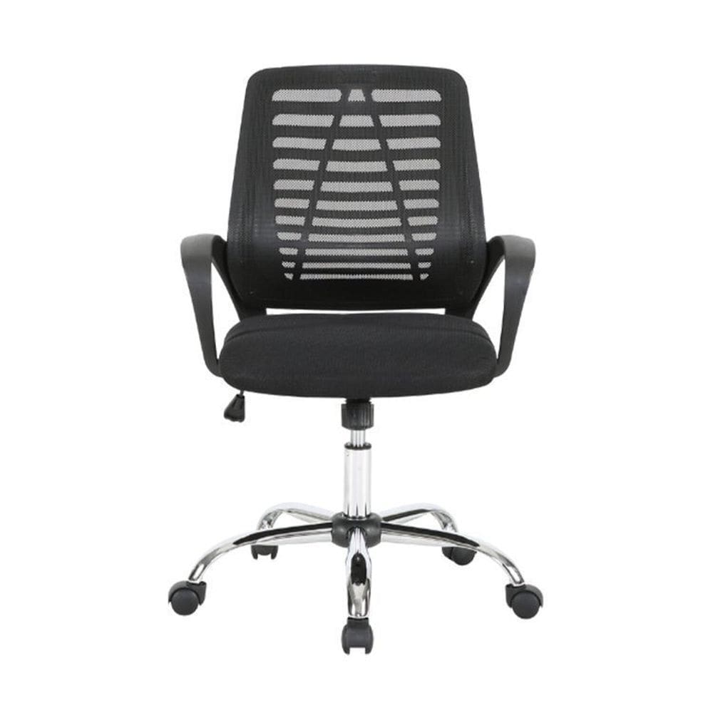 Kit 6 Cadeiras para Escritório Diretor Tela Mesh Toronto Preto