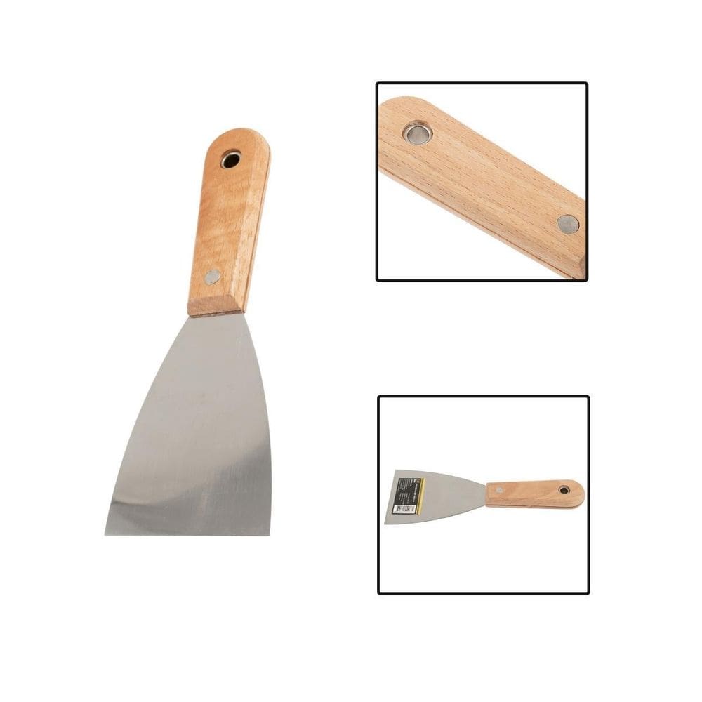 Espátula De Aço Inox Multiuso 8 Cm