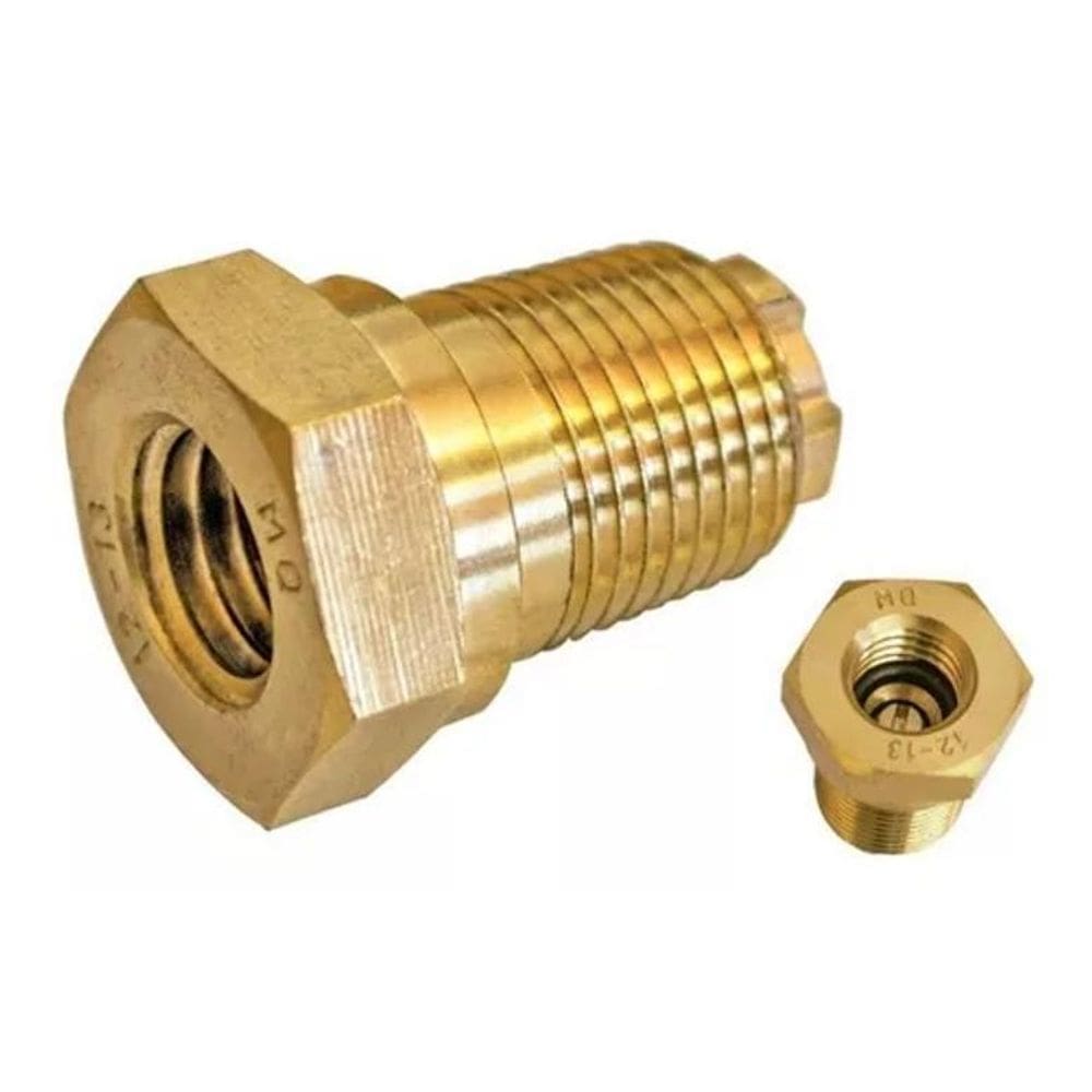 Válvula Ugv1 P/Botijão P13-3/4 Npt Externa X 5/8 Unc Interna