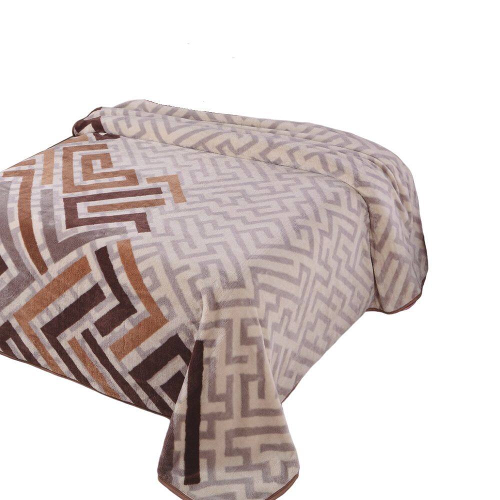 Cobertor Kyor Plus Zurique 180 cm X 220 cm Bege