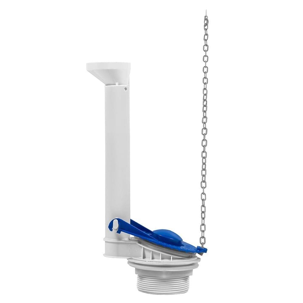 Saída de Água Universal Simples com Acionamento Lateral e Frontal Branco e Azul