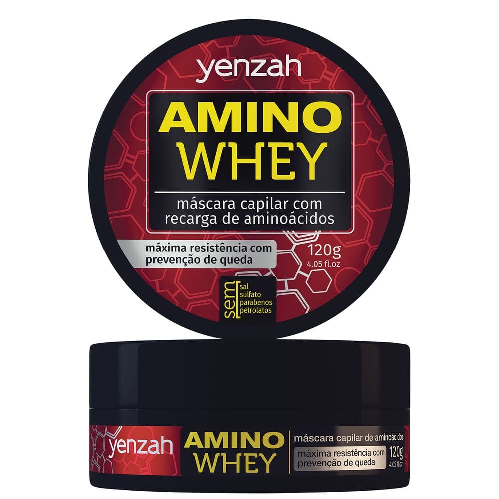 Máscara Yenzah Amino Whey - Hidratação e Resistência Máxima