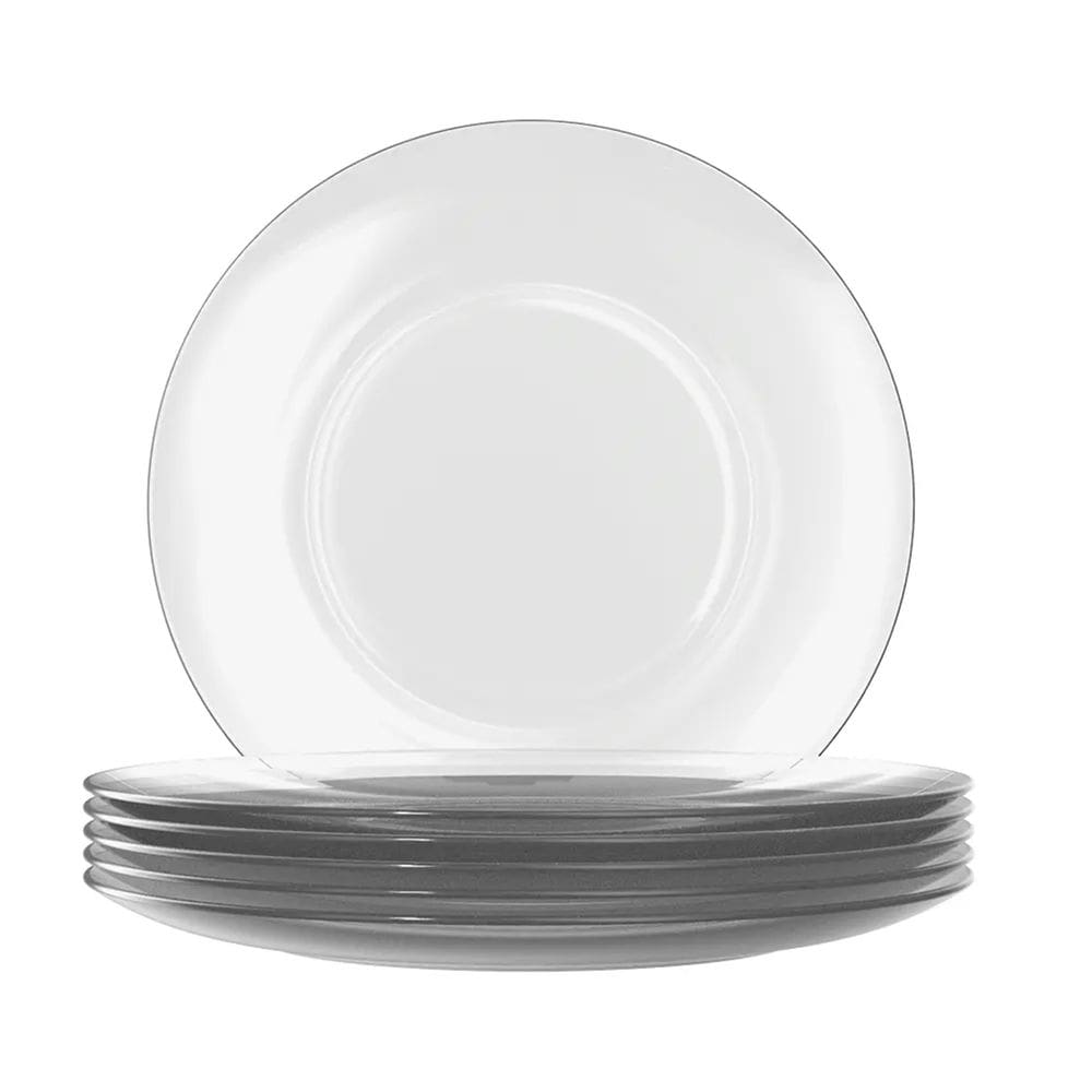 Prato Raso Vidro Duralex 22,6cm Astral 24 Unidades - Nadir 0002