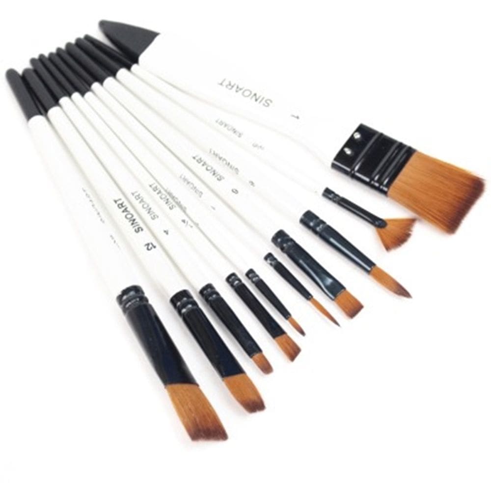Kit de Pincéis Sinoart Hobby e Art 10 Pincéis