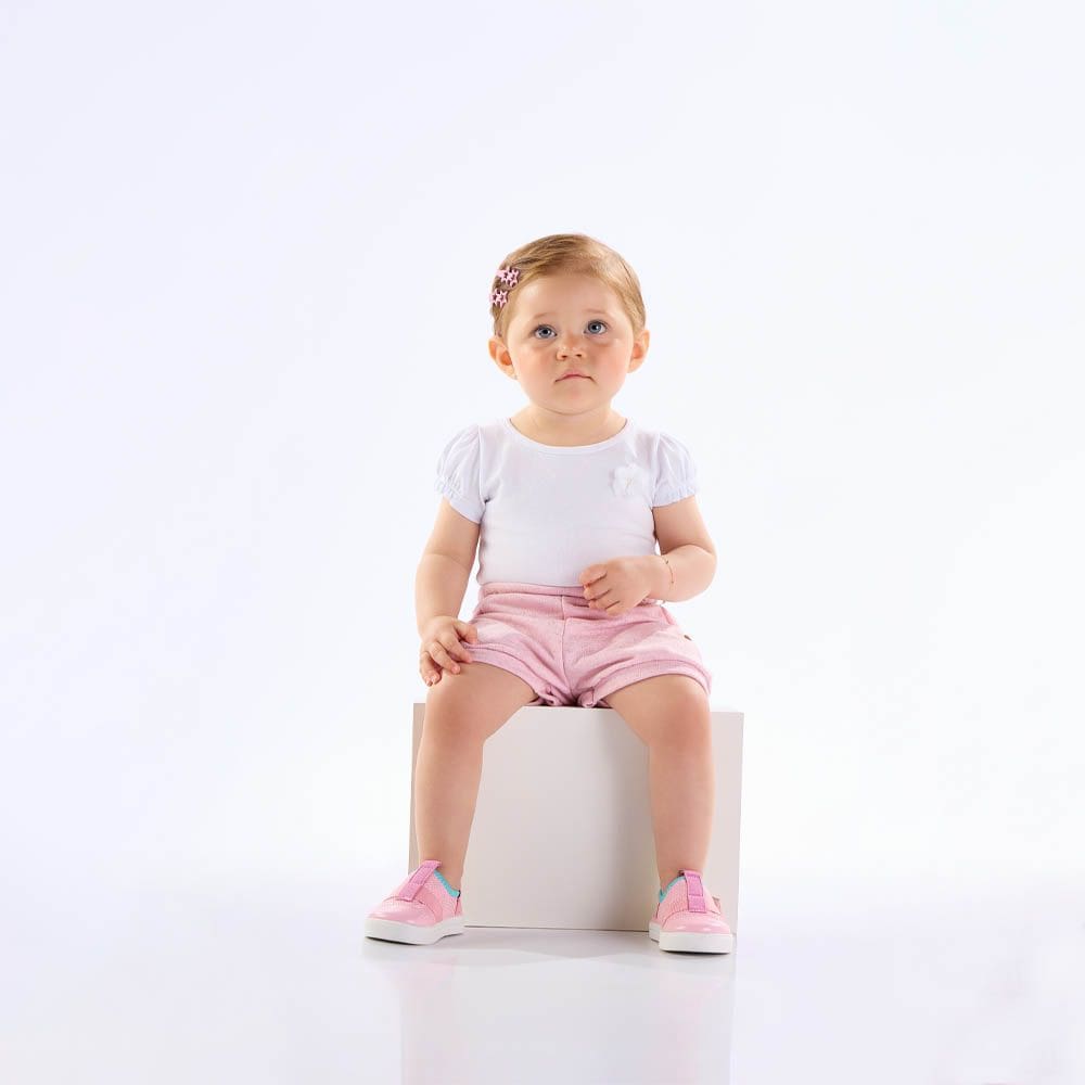 Body Bebê Menina - Branco - 50500-3