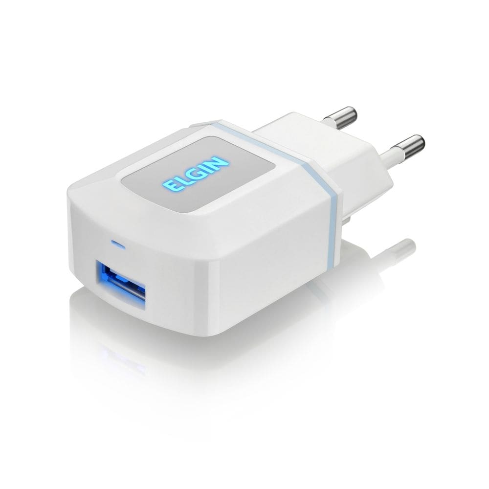 Carregador USB Bivolt 5V 1A 1x USB Elgin CT1USB