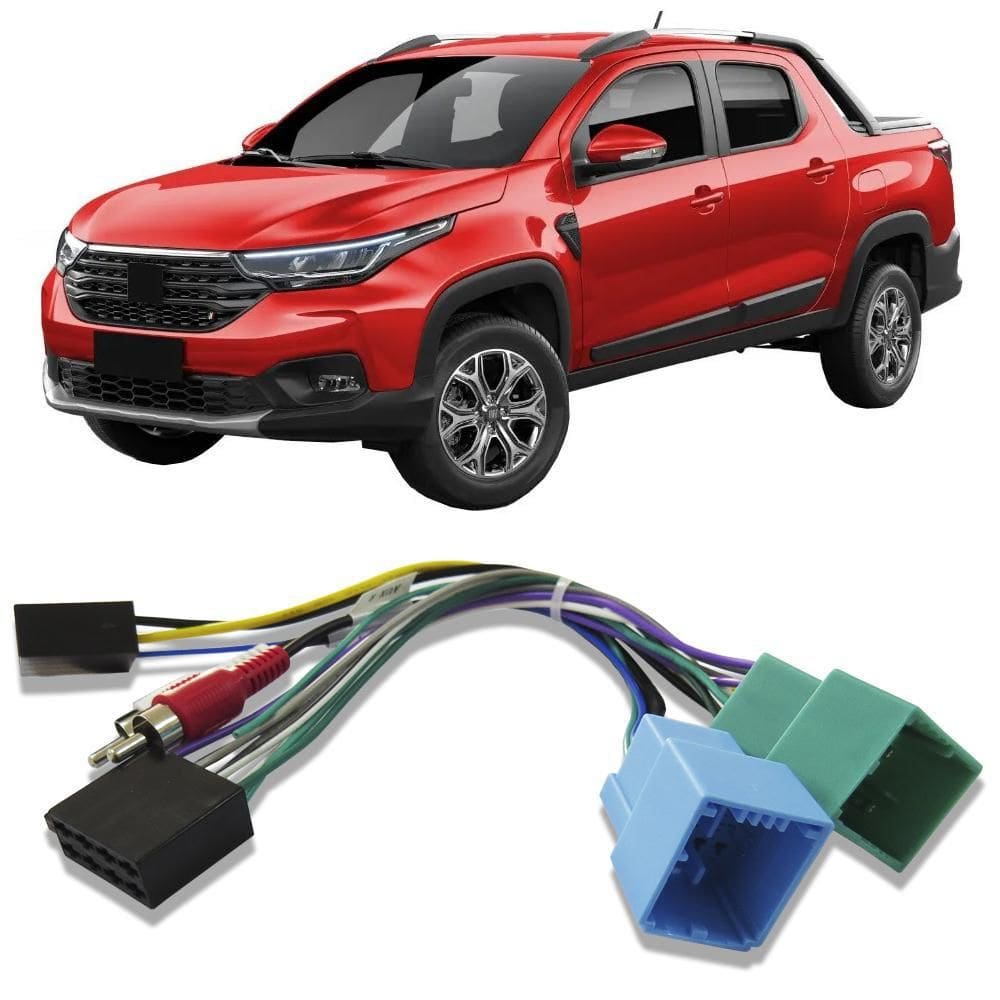 Chicote Plug Ligação Fiat Nova Strada 2020 2021 Sem Cortes