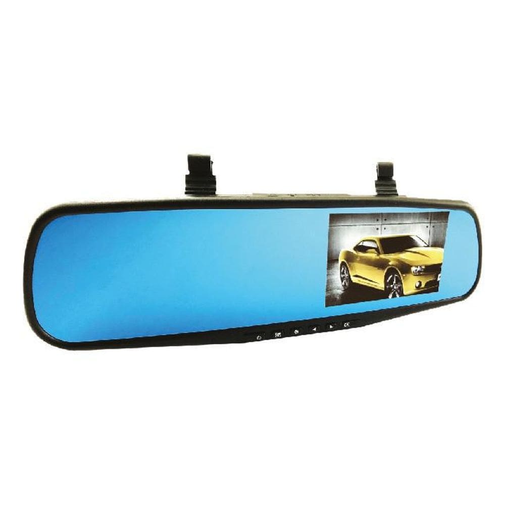 Espelho Retrovisor 4.3 Roadstar Com Camera De Re + Dvr